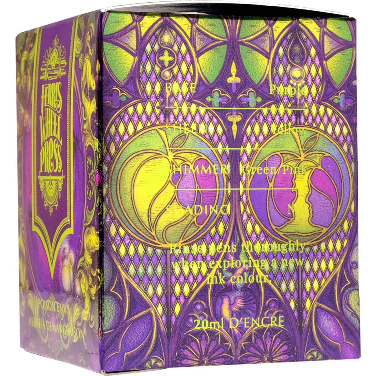 Ferris Wheel Press FerriTales Ink Bottle - Once Upon a Time | Poison Envy - 20ml - Pen Boutique Ltd