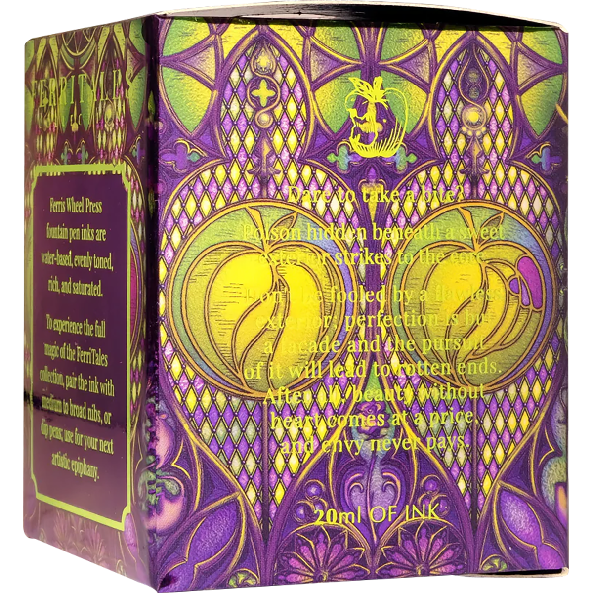 Ferris Wheel Press FerriTales Ink Bottle - Once Upon a Time | Poison Envy - 20ml - Pen Boutique Ltd