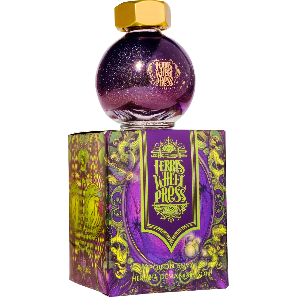 Ferris Wheel Press FerriTales Ink Bottle - Once Upon a Time | Poison Envy - 20ml - Pen Boutique Ltd