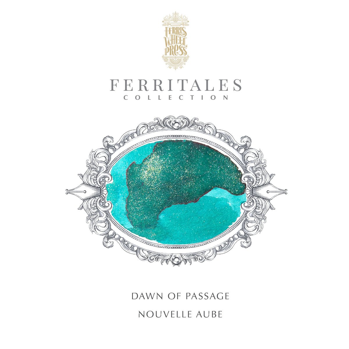 Ferris Wheel Press FerriTales The Book of Knights Ink Bottle - Dawn of Passage - 10ml - Pen Boutique Ltd
