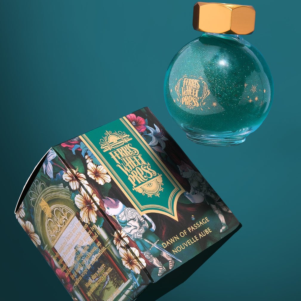 Ferris Wheel Press FerriTales The Book of Knights Ink Bottle - Dawn of Passage - 20ml - Pen Boutique Ltd