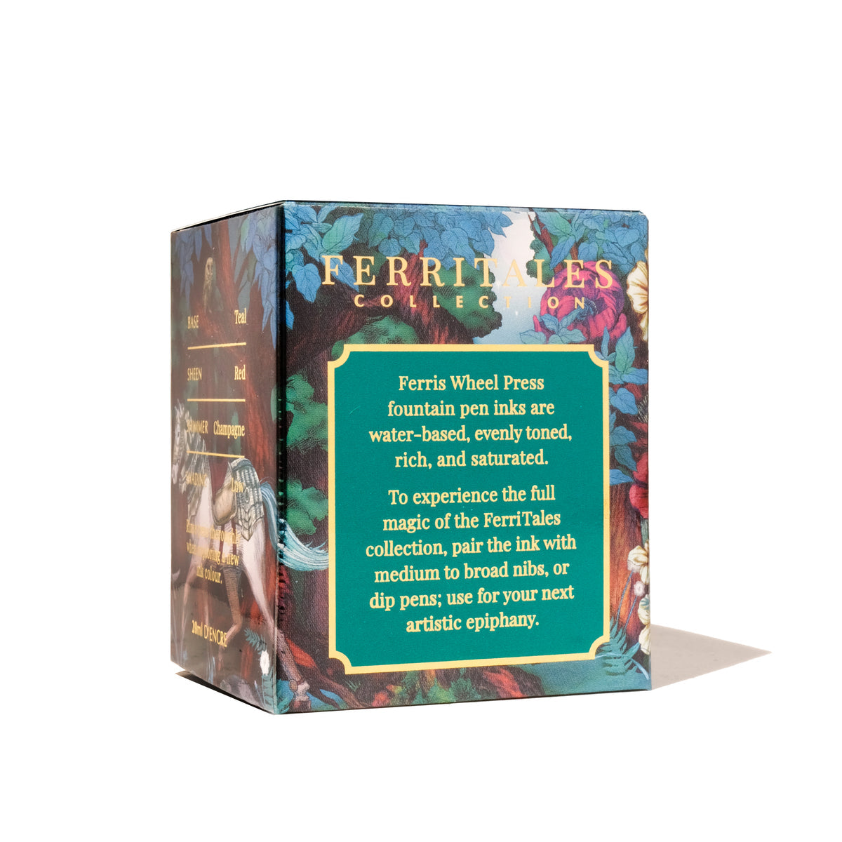 Ferris Wheel Press FerriTales The Book of Knights Ink Bottle - Dawn of Passage - 85ml-Pen Boutique Ltd