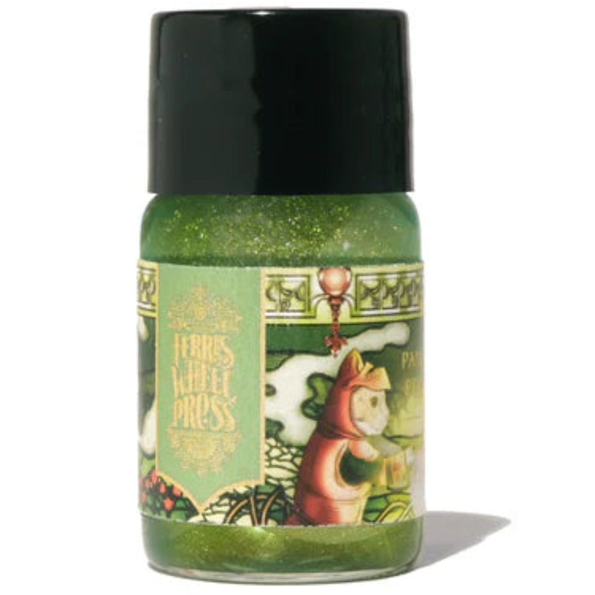Ferris Wheel Press FerriTales The Book of Knights Ink Bottle - Panes of Peridot - 10ml - Pen Boutique Ltd