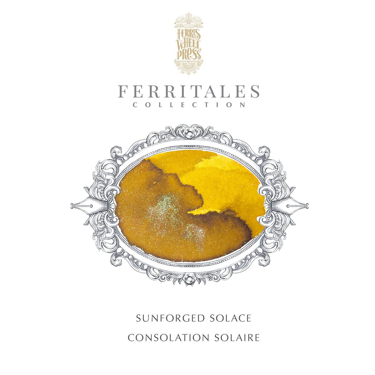 Ferris Wheel Press FerriTales The Book of Knights Ink Bottle - Sunforged Solace - 20ml - Pen Boutique Ltd