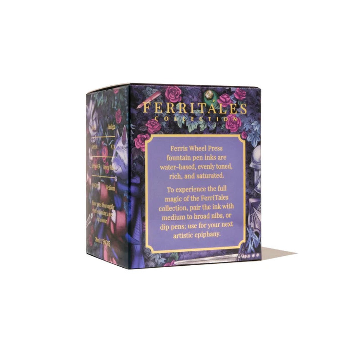 Ferris Wheel Press FerriTales The Book of Knights Ink Bottle - Wisterlight - 20ml - Pen Boutique Ltd