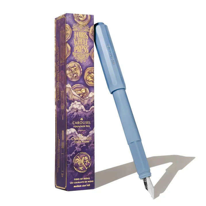 Ferris Wheel Press The Carousel Fountain Pen – Tides of Midas - Pen Boutique Ltd