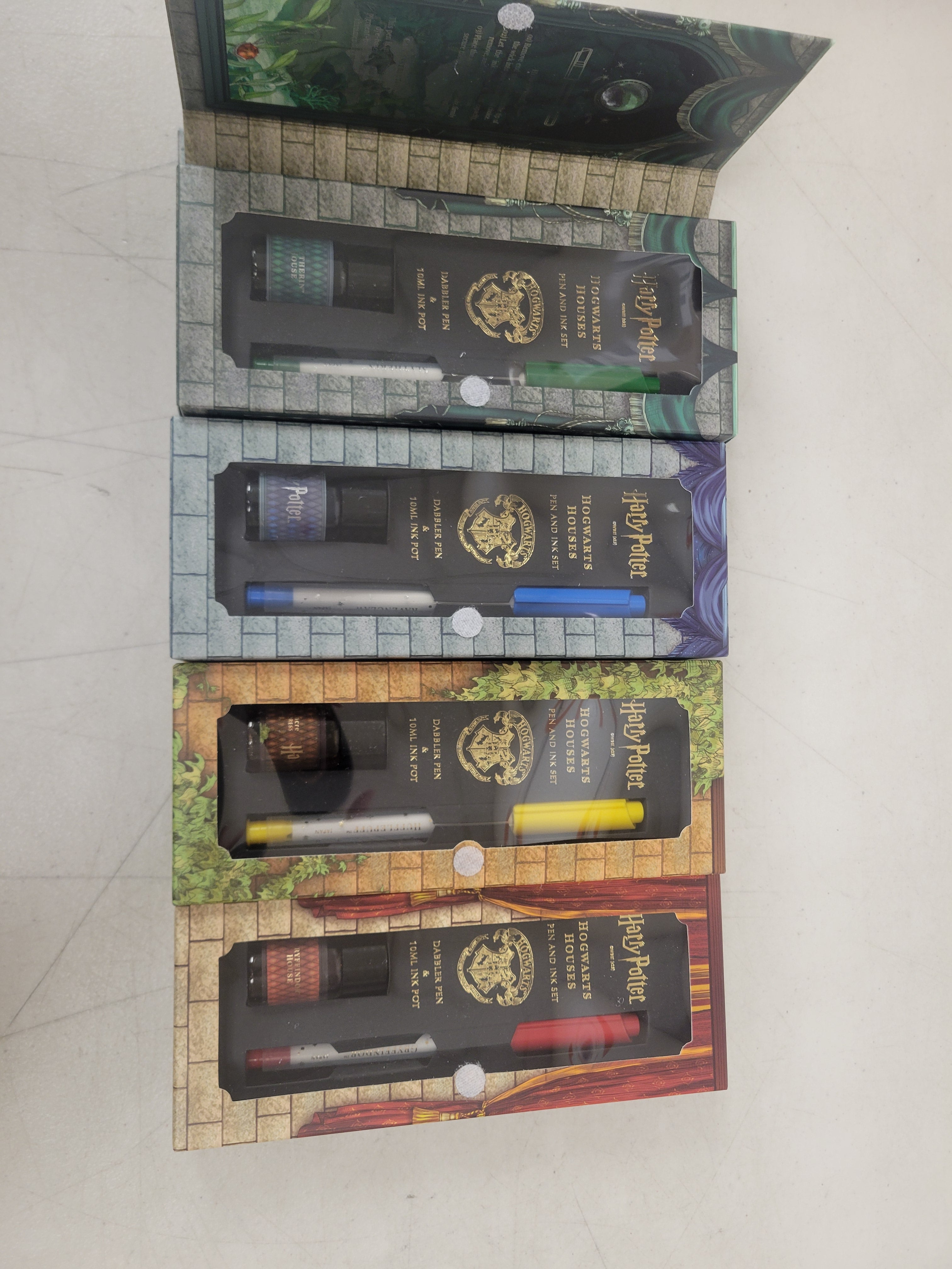 Ferris Wheel Press x WB All 4 Dabbler Pen and Ink Set - HP 4 houses of Hogwarts:-Pen Boutique Ltd
