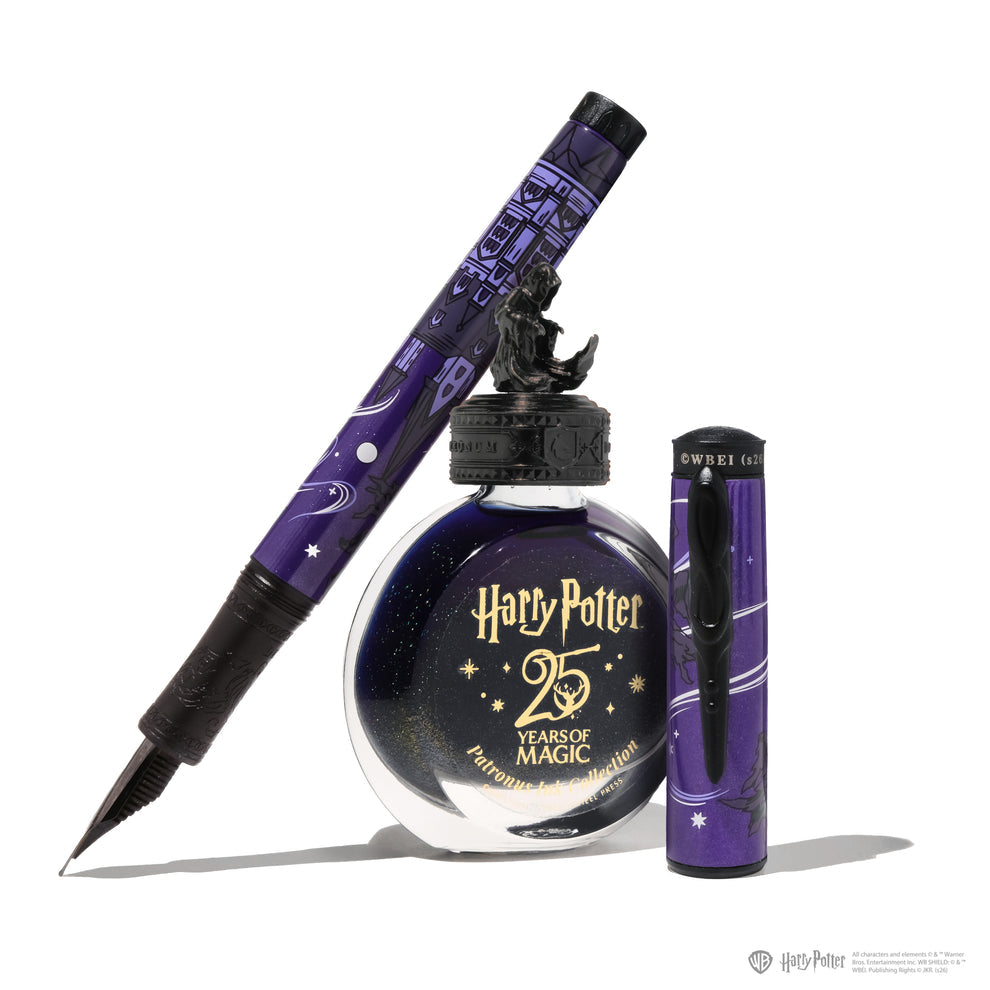 Ferris Wheel Press x WB Harry Potter Limited Masque Fountain Pen and 38ml Ink Set - Dementor-Pen Boutique Ltd
