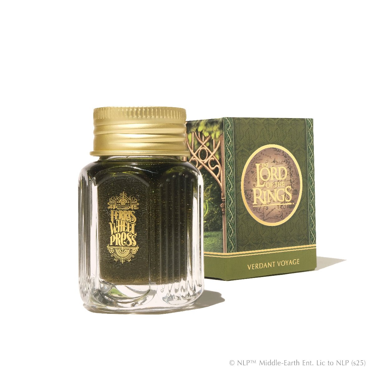 Ferris Wheel Press x Lord of the Rings Ink Bottle - Verdant Voyage - 28 ml - Pen Boutique Ltd