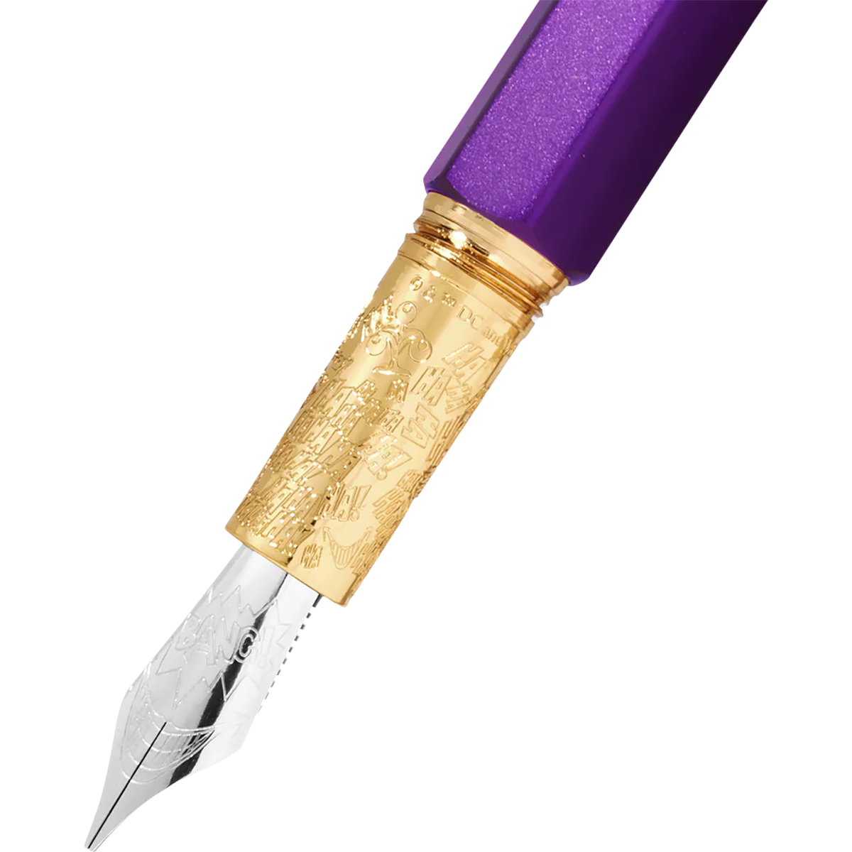 Ferris Wheel Press x The Joker Marquise Pen & 38ml Ink Set - Shadows Over Gotham-Pen Boutique Ltd