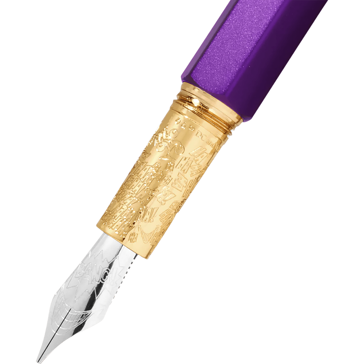Ferris Wheel Press x The Joker Marquise Pen & 38ml Ink Set - Shadows Over Gotham - Pen Boutique Ltd