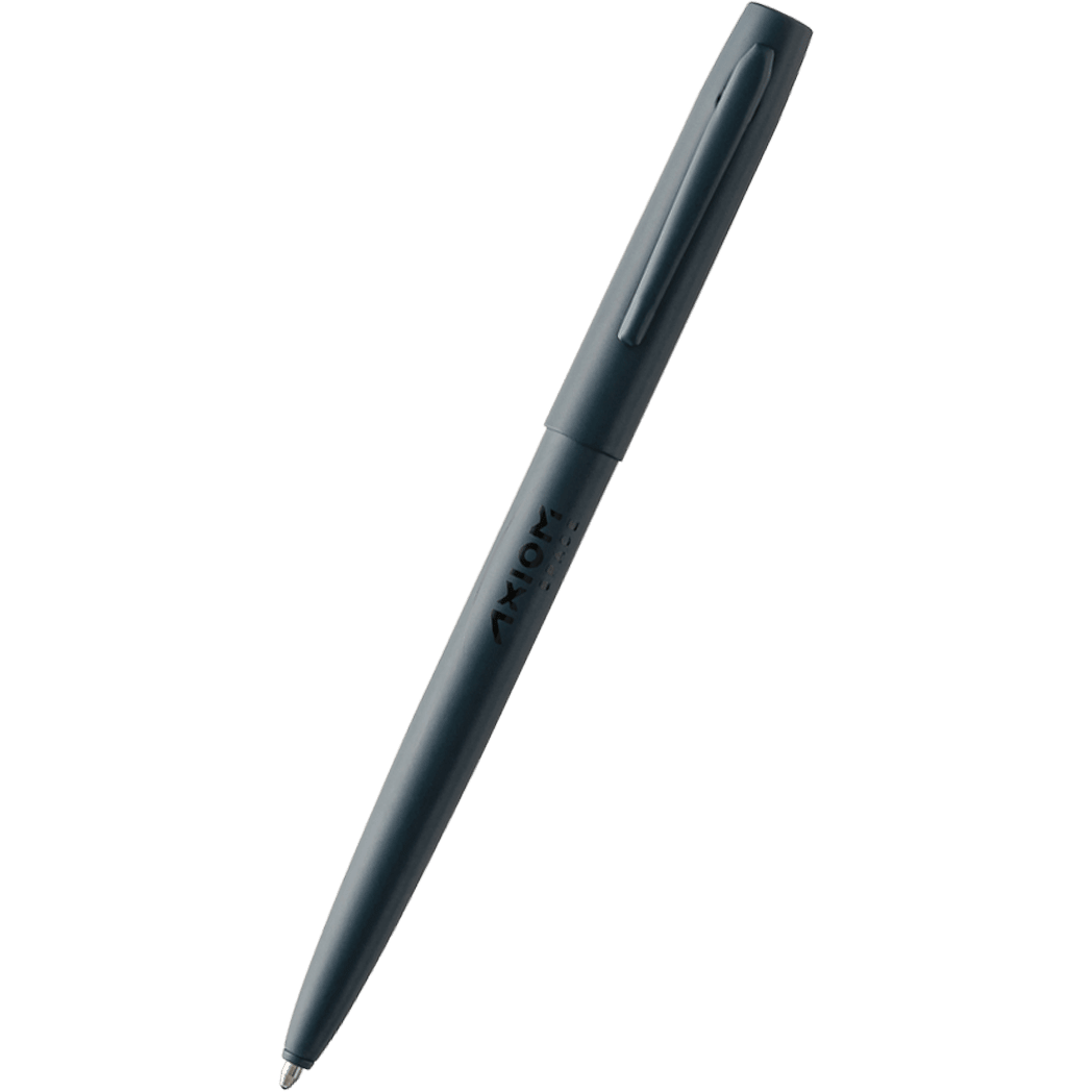 Fisher Axiom Space Ballpoint Pen - Cap - O - Matic Cerakote - Elite Navy - Pen Boutique Ltd