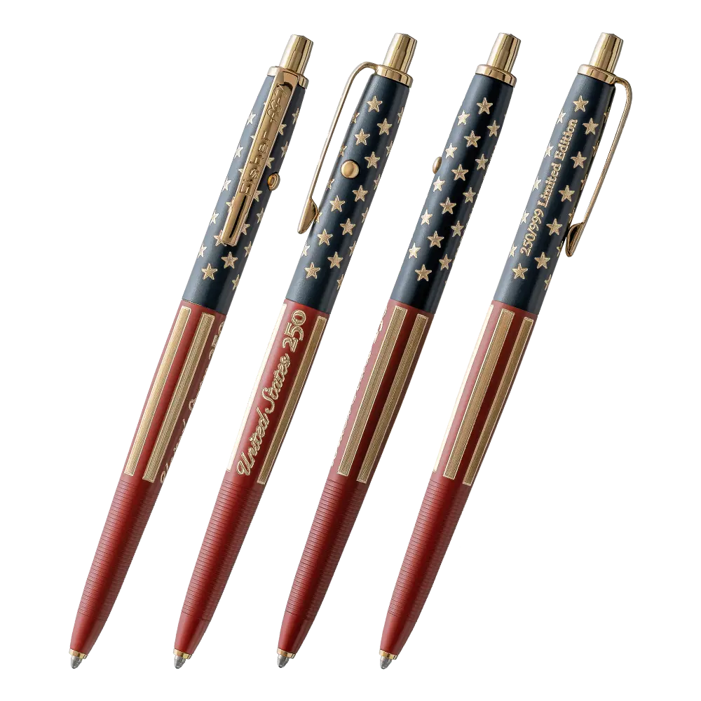 Fisher Space America 250 Cerakote Astronaut Space Pen – Stars & Stripes Numbered Limited Edition-Pen Boutique Ltd