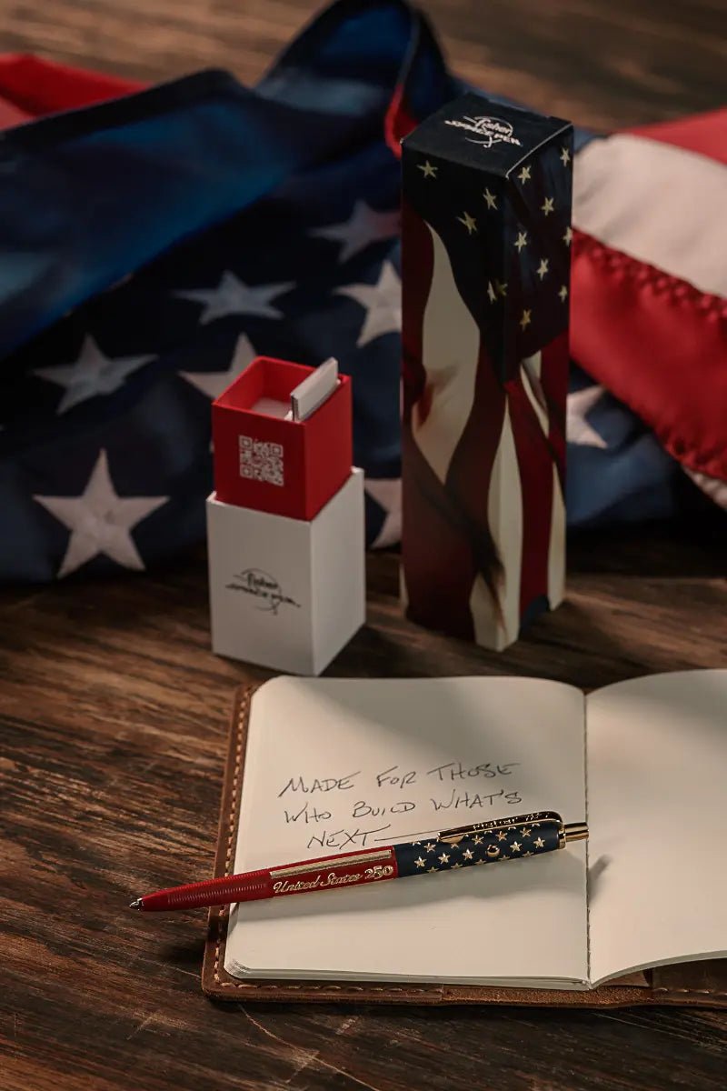 Fisher Space America 250 Cerakote Astronaut Space Pen – Stars & Stripes Numbered Limited Edition - Pen Boutique Ltd