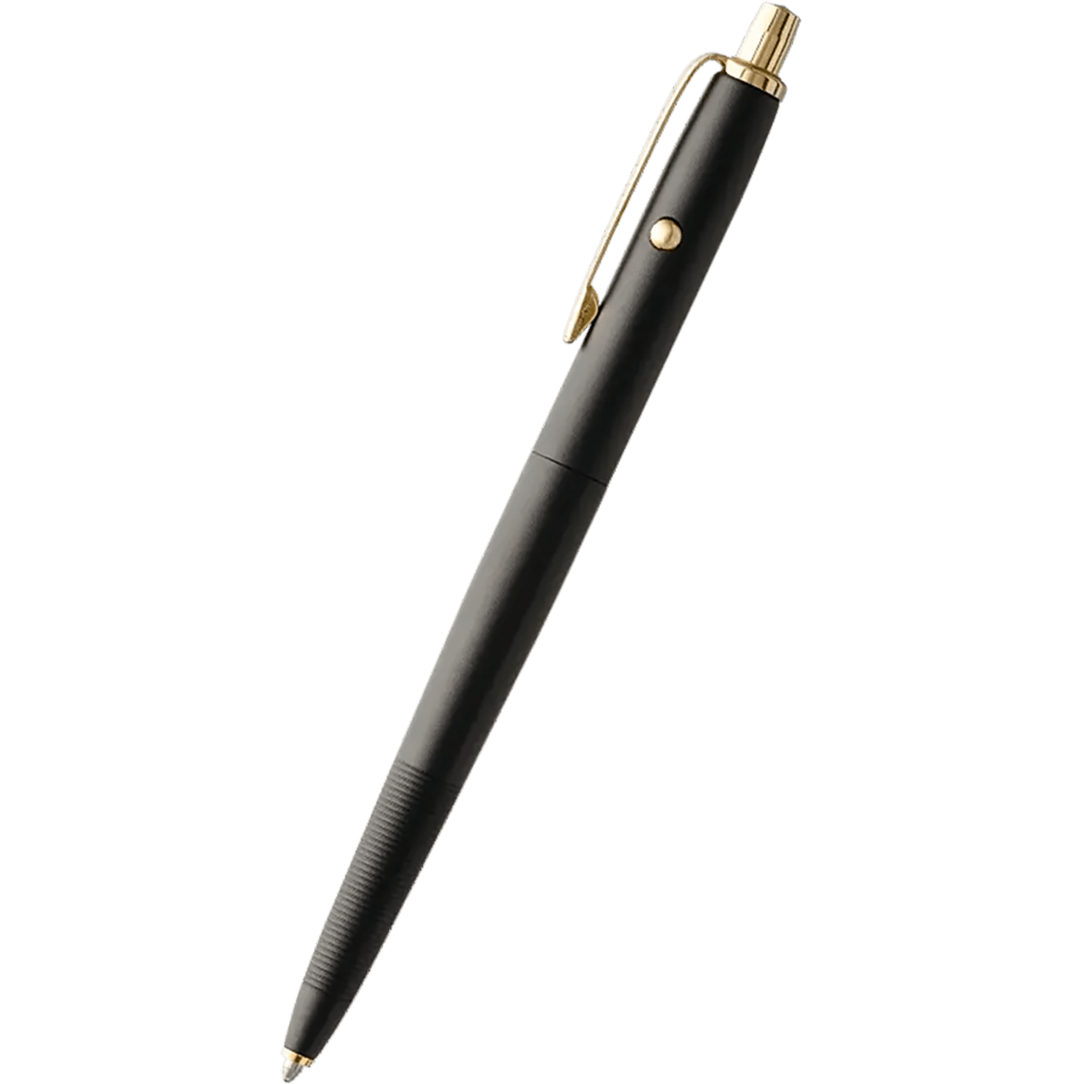 Fisher Space Astronaut Ballpoint Pen - Graphite Black Cerakote - Solar Flare Gold Titanium - Pen Boutique Ltd