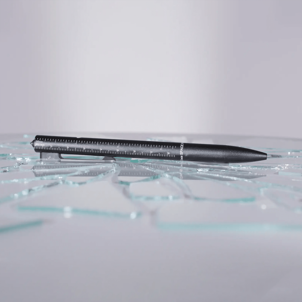 Fisher Space Pen Measure Twice™ Tactical Bolt Action Ballpoint Pen - Matte Black - Pen Boutique Ltd