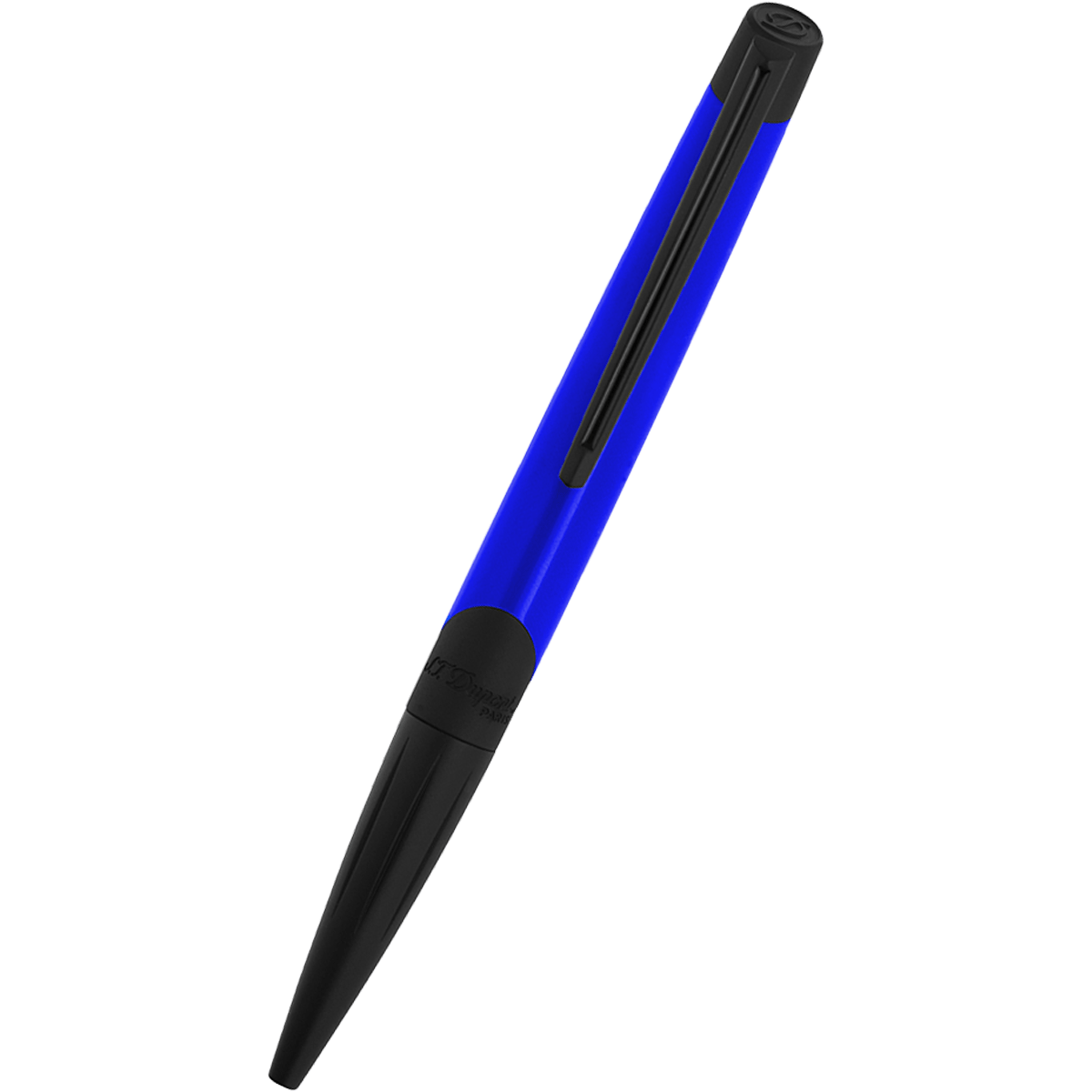On Sale: S T Dupont Defi Millennium Ballpoint Pen - Fluo Blue - Pen Boutique Ltd