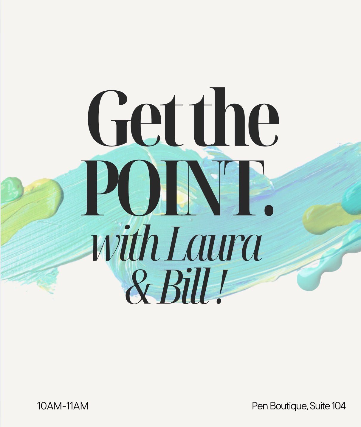 Get the Point! ( LOCAL IN - STORE CUSTOMERS ONLY!) - Pen Boutique Ltd
