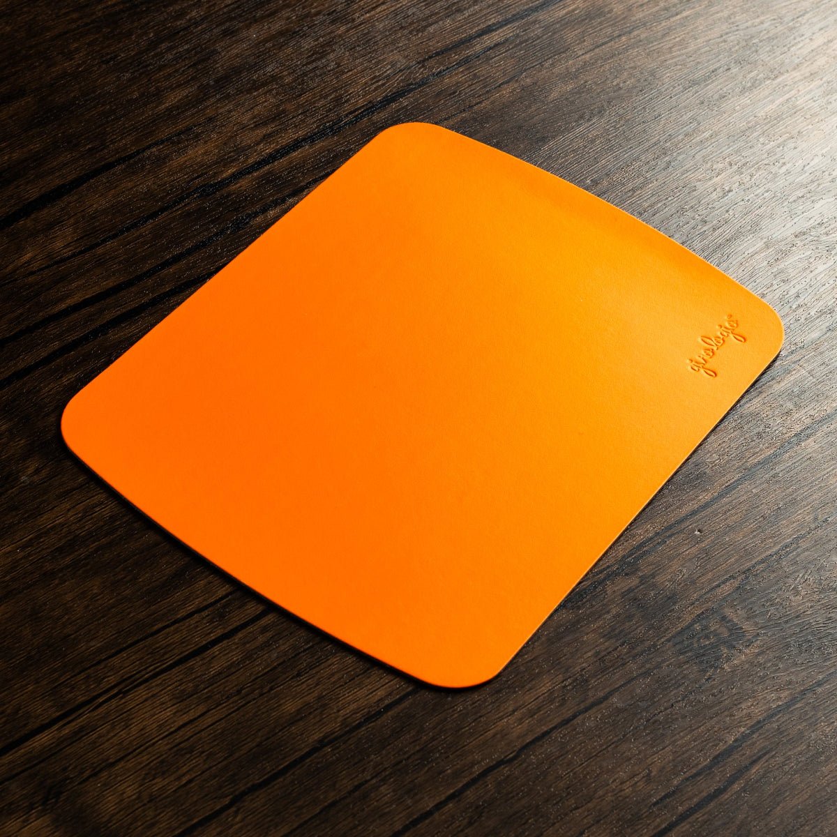 Girologio Repurposed Italian Leather Writing Mat/Mouse Pad - Pen Boutique Ltd