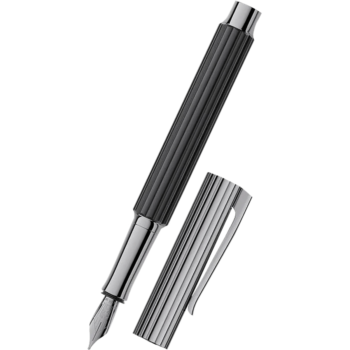 Graf Von Faber - Castell Bloom Fountain Pen - Ebony - Pen Boutique Ltd