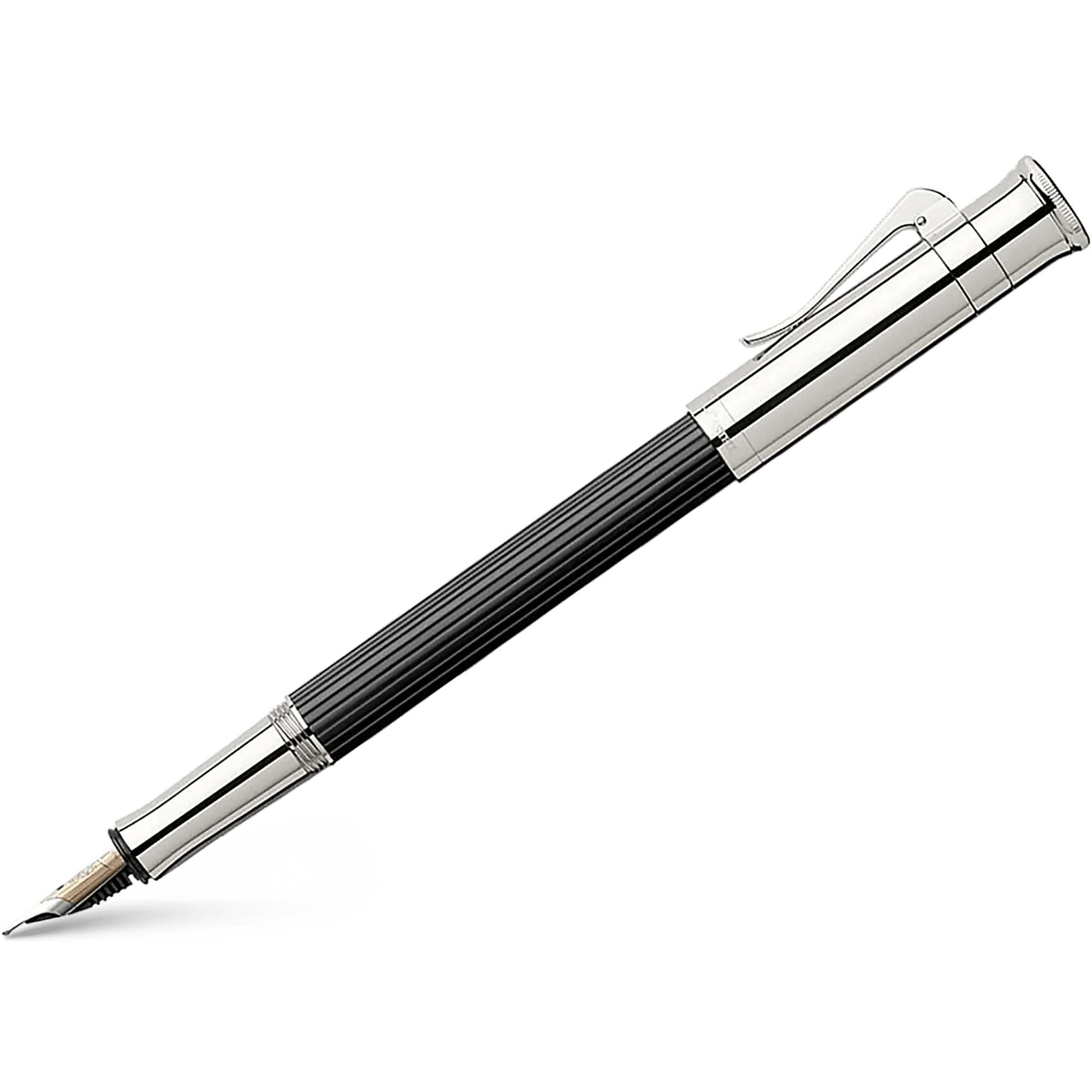 Graf Von Faber-Castell Classic Ebony Wood Fountain Pen - Pen Boutique Ltd