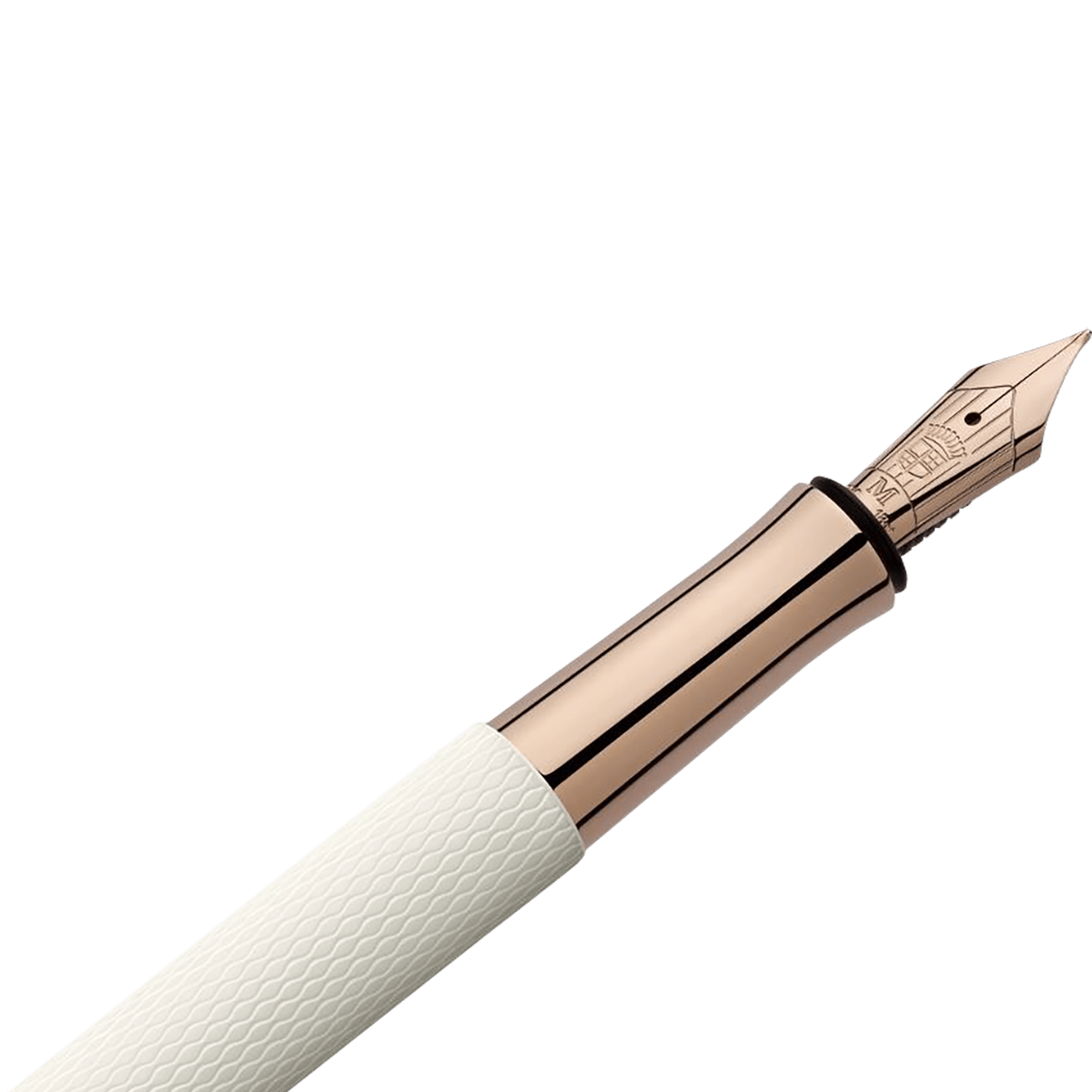 Graf Von Faber - Castell Guilloche Fountain Pen - Champagne Blush - Pen Boutique Ltd