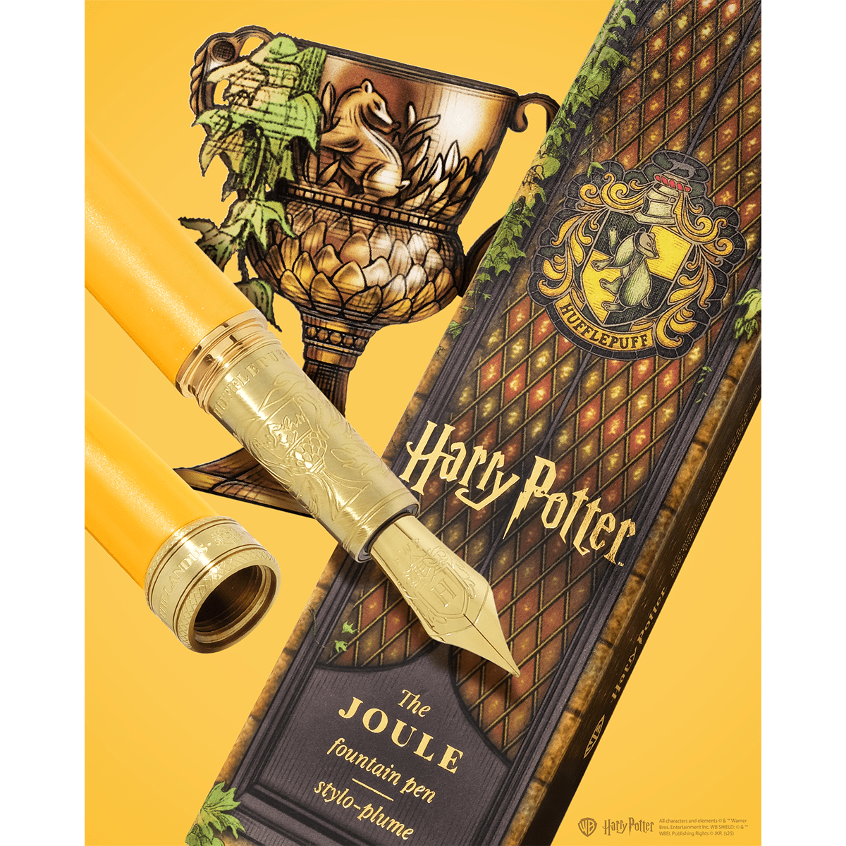 Ferris Wheel Press x WB Joule Fountain Pen - Harry Potter Hufflepuff - Pen Boutique Ltd