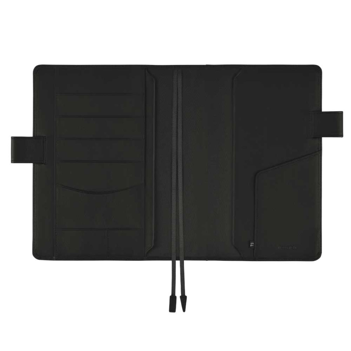 Hobonichi 2027 Cousin Japanese Cover - Leather: TS Basic - Black - A5 - Pen Boutique Ltd
