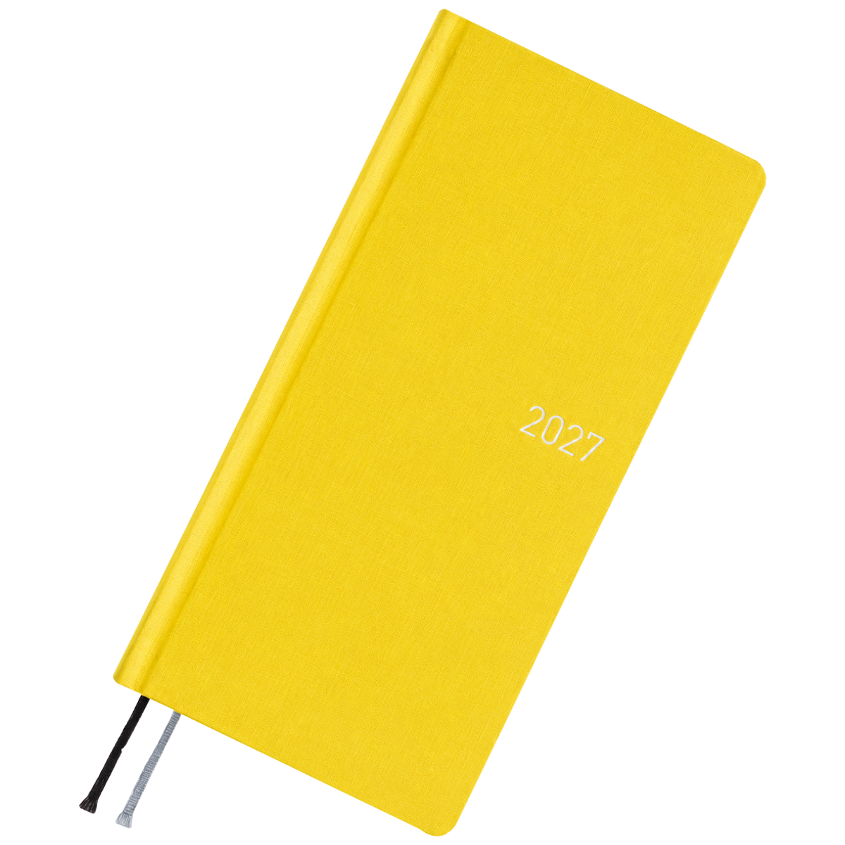 Hobonichi 2027 Light Hardcover Book - Colors: Canaria Yellow - Tall & Slim (Weeks - Janaury Start)-Pen Boutique Ltd
