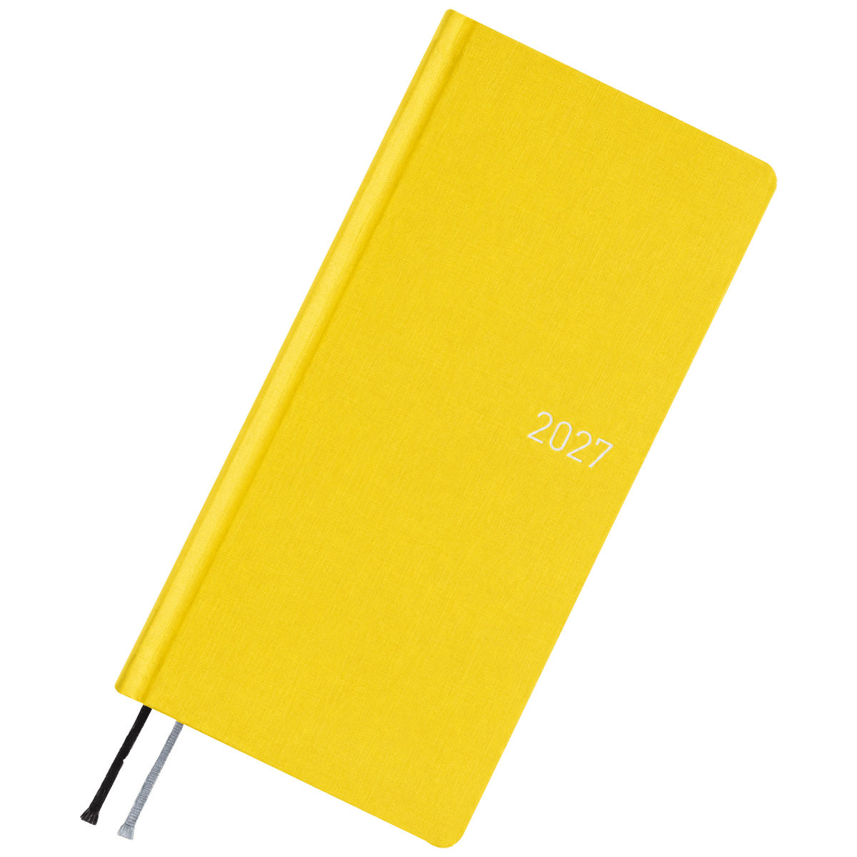 Hobonichi 2027 Light Hardcover Book - Colors: Canaria Yellow - Tall & Slim (Weeks - Janaury Start) - Pen Boutique Ltd