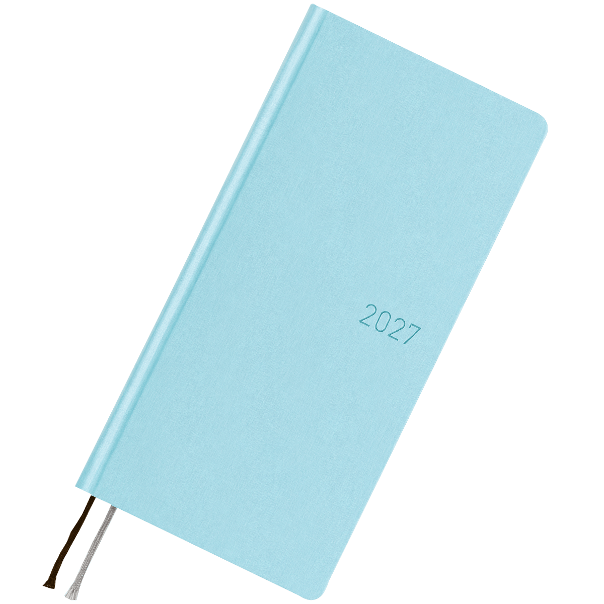 Hobonichi 2027 Light Hardcover Book - Colors: Sea Glass - Tall & Slim (Weeks - Janaury Start) - Pen Boutique Ltd