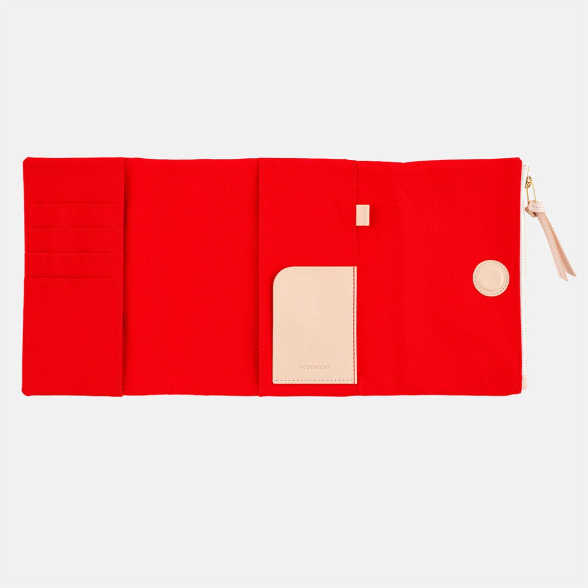 Hobonichi 2027 English Cover - Tragen: Red - A6 - Pen Boutique Ltd