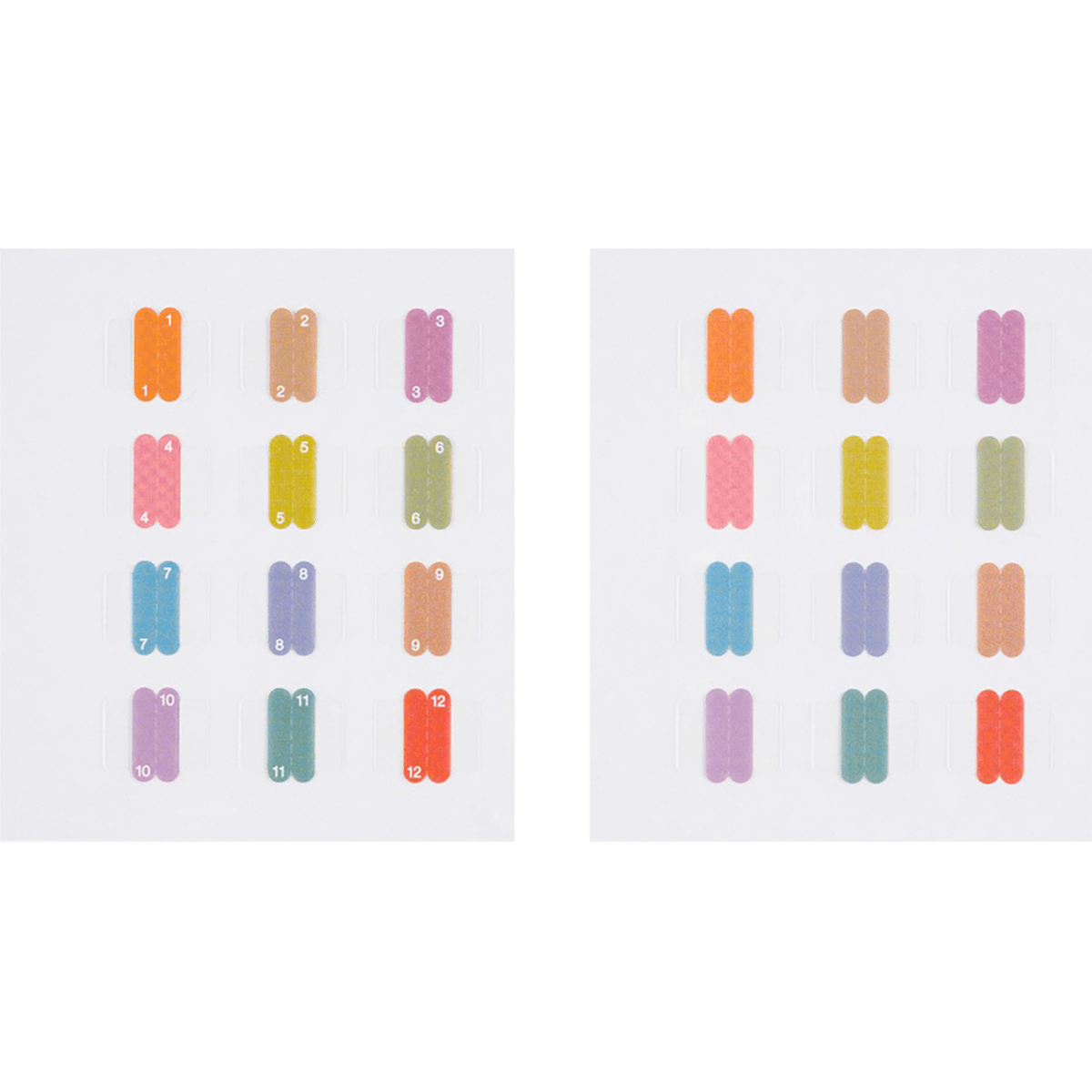 Hobonichi Index Stickers - TSUKI no IRO - Pen Boutique Ltd