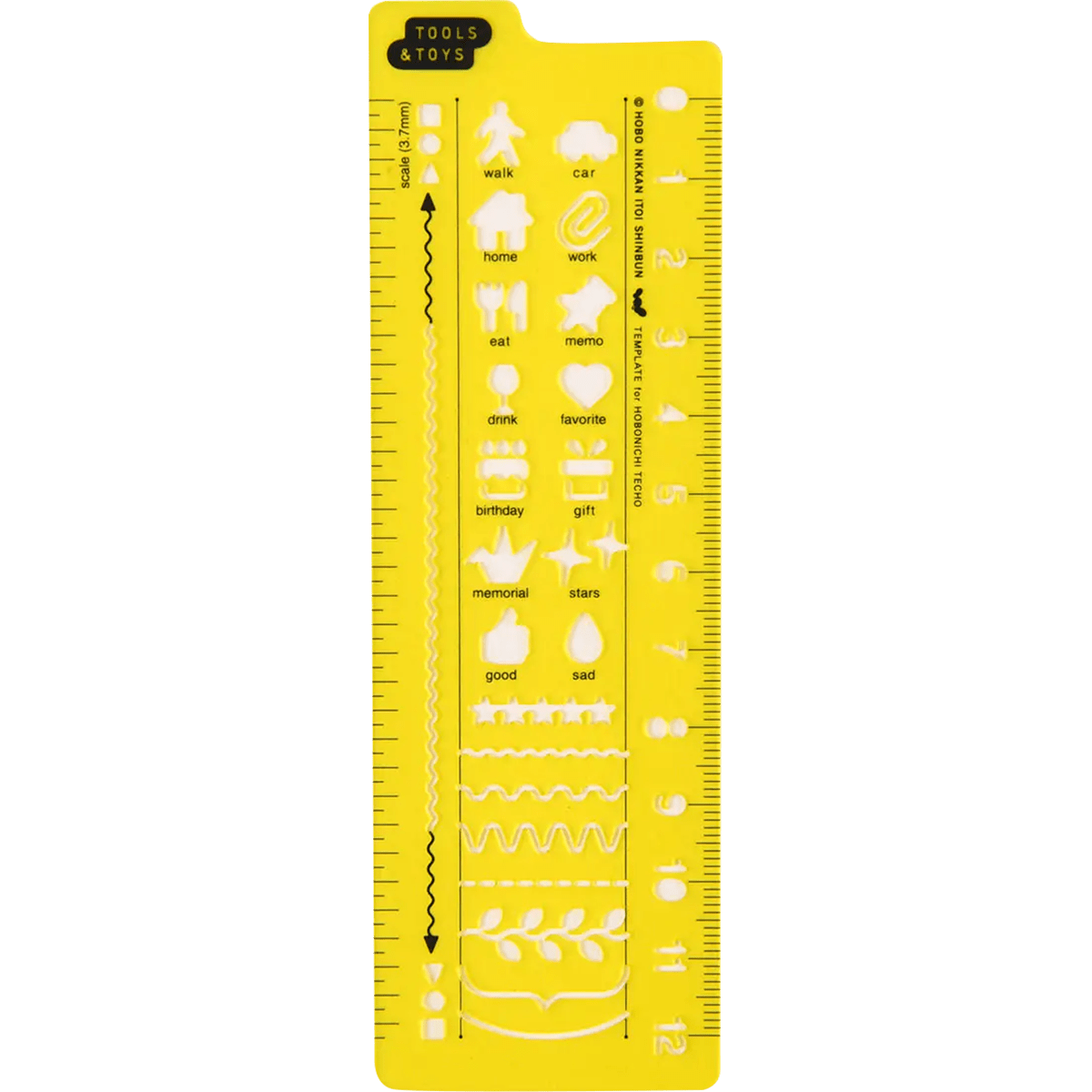 Hobonichi Stencil - Schedule - Pen Boutique Ltd