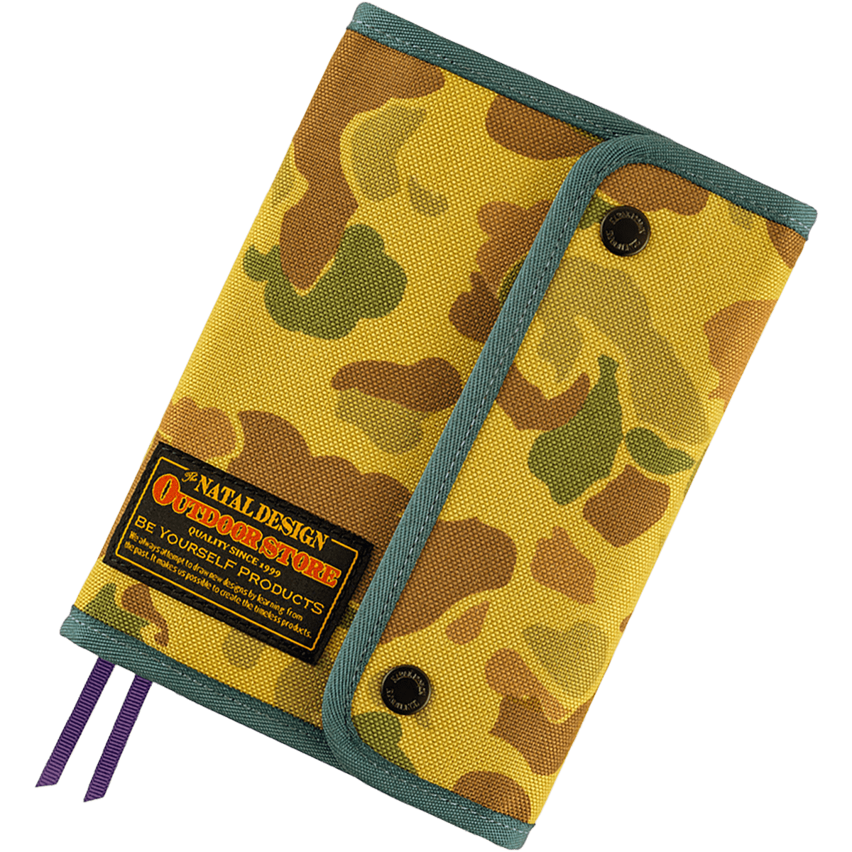 Hobonichi Japanese 2027 Cover - Natal Design: Hello New Day! (Camo) - A6 - Pen Boutique Ltd