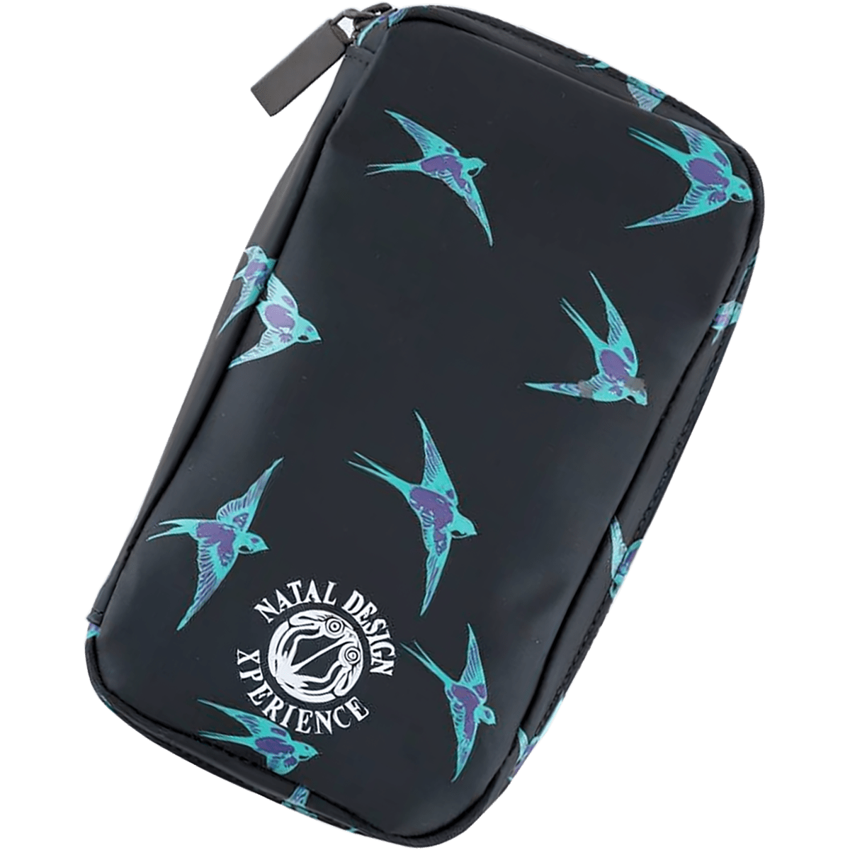 Hobonichi Small Drawer Pouch - Natal Design: Lucky Swallow - Pen Boutique Ltd