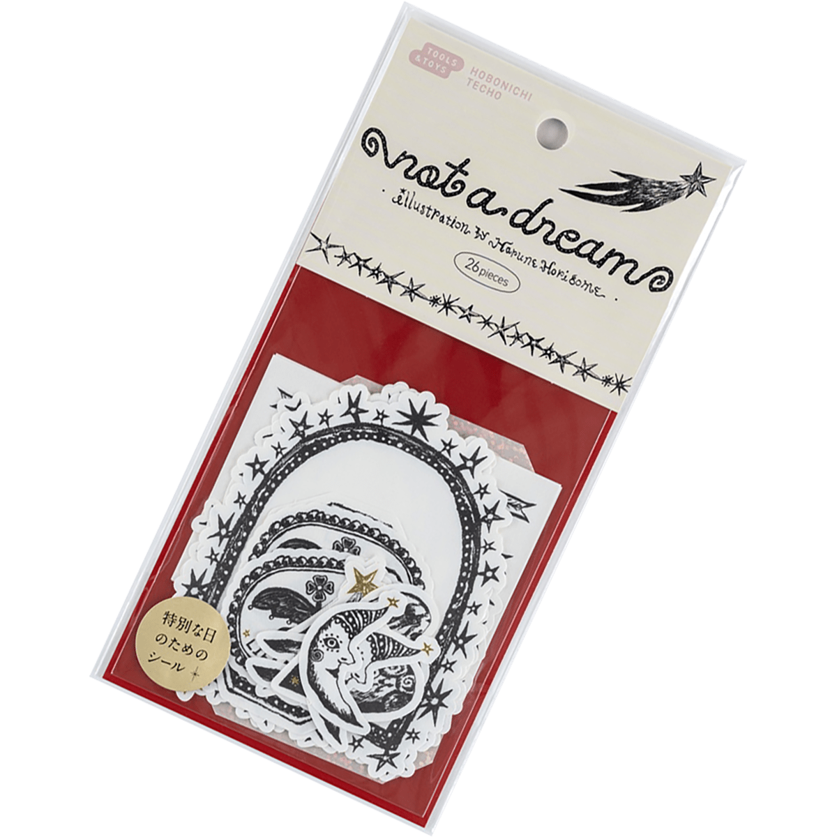 Hobonichi Unforgettable Day Stickers - not a dream - Pen Boutique Ltd