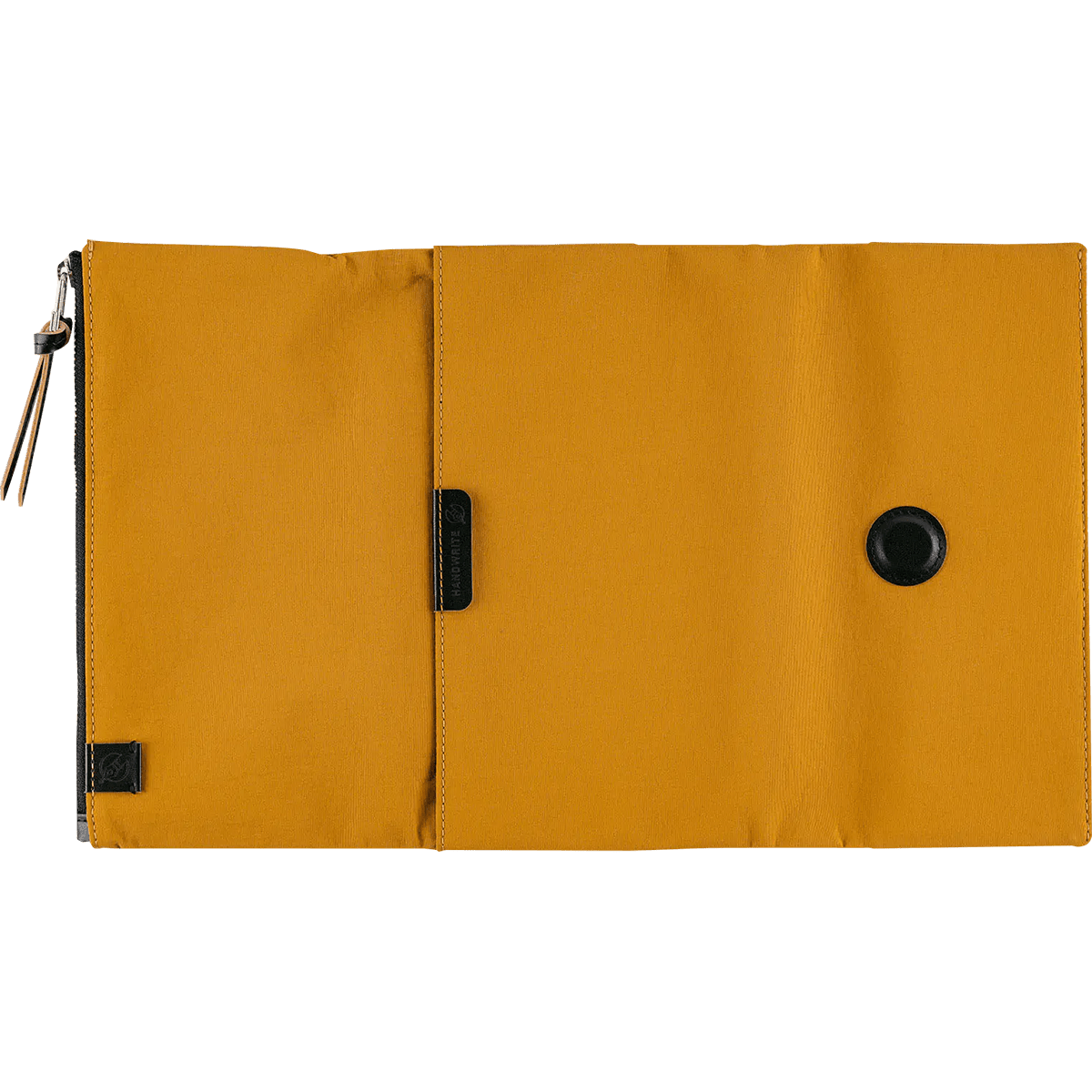 Hobonichi Cover - Tragen: Mustard - Tall & Slim - Zipper Closure - Pen Boutique Ltd