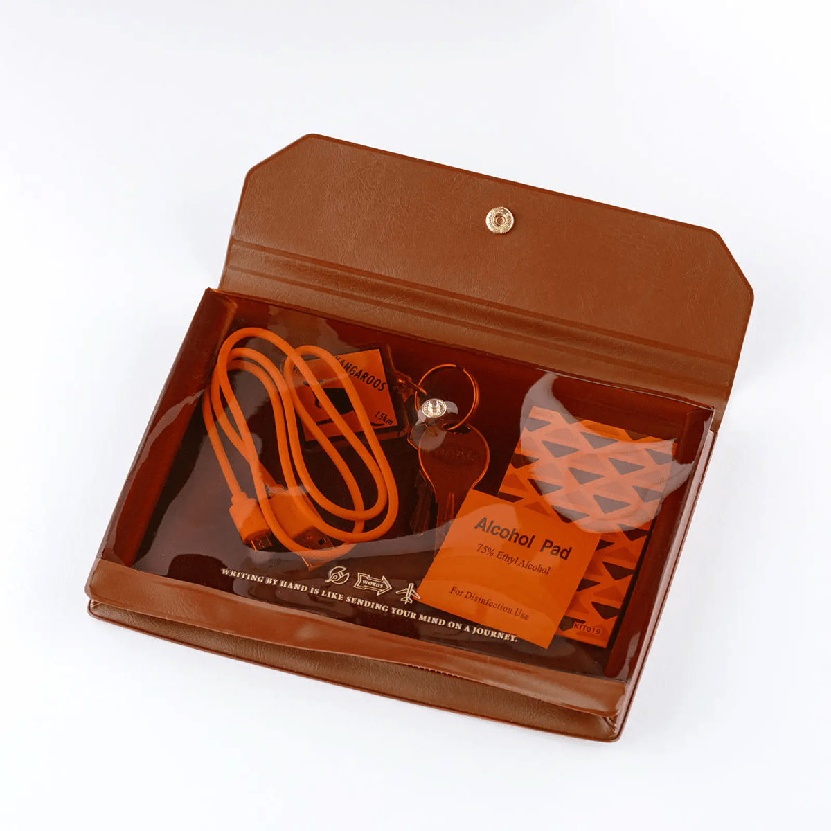 Hobonichi Document Case - Alettone: Brown - A6 - Pen Boutique Ltd