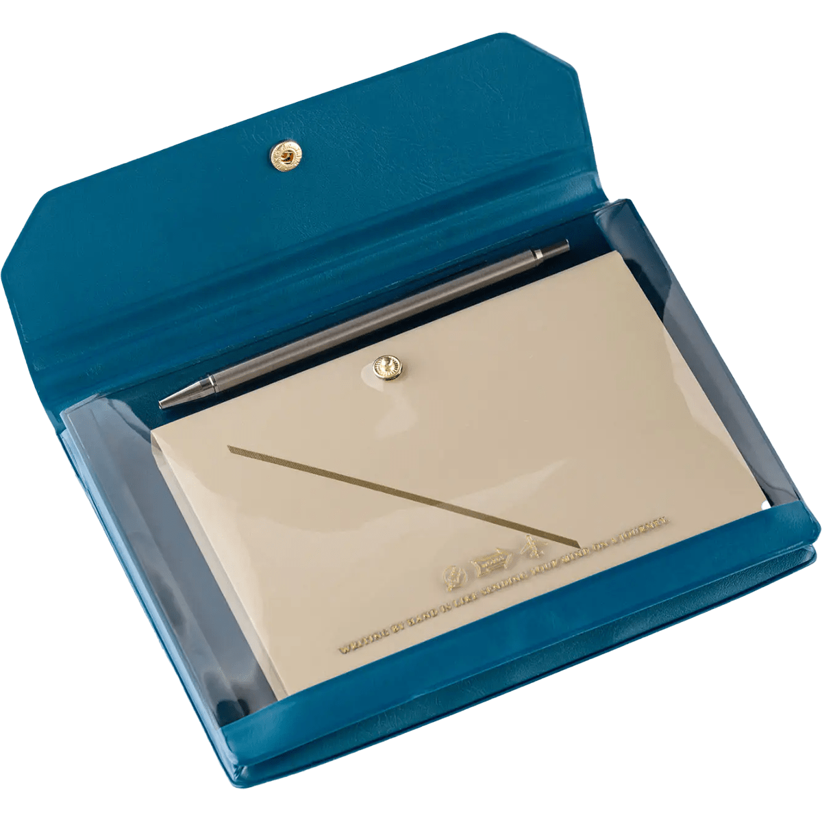 Hobonichi Document Case - Alettone: Navy - A6 - Pen Boutique Ltd