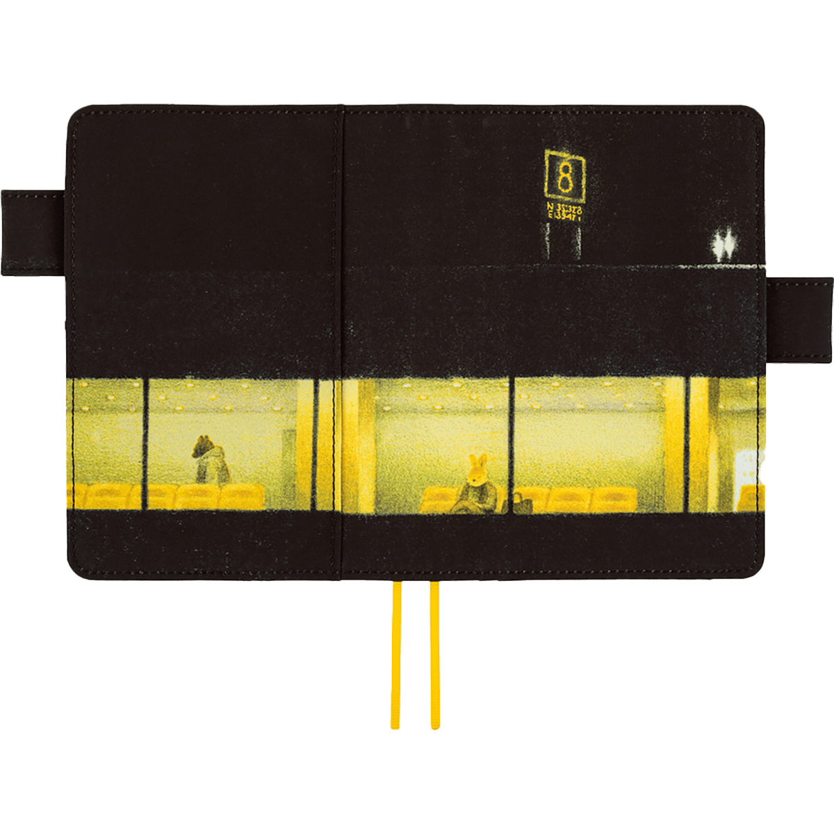 Hobonichi Japanese 2027 Cover - Akiko Miyakoshi: An Airport at Night - A6 - Pen Boutique Ltd