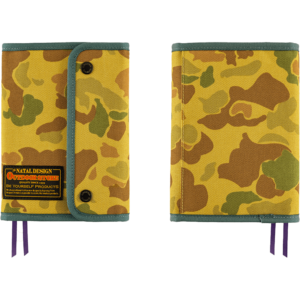 Hobonichi Japanese 2027 Cover - Natal Design: Hello New Day! (Camo) - A6 - Pen Boutique Ltd