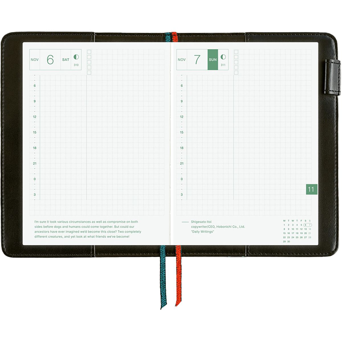 Hobonichi Japanese 2027 Cover - Yoshie Watanabe: Petit Bloom - A6 - Pen Boutique Ltd
