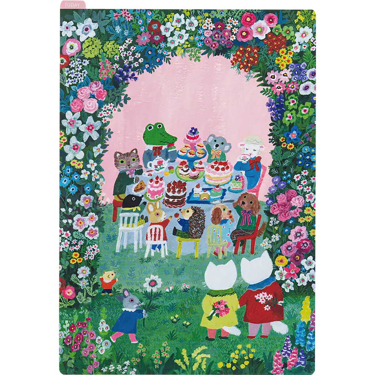 Hobonichi Pencil Board - Yumi Kitagishi (In the Garden) - A5 - Pen Boutique Ltd