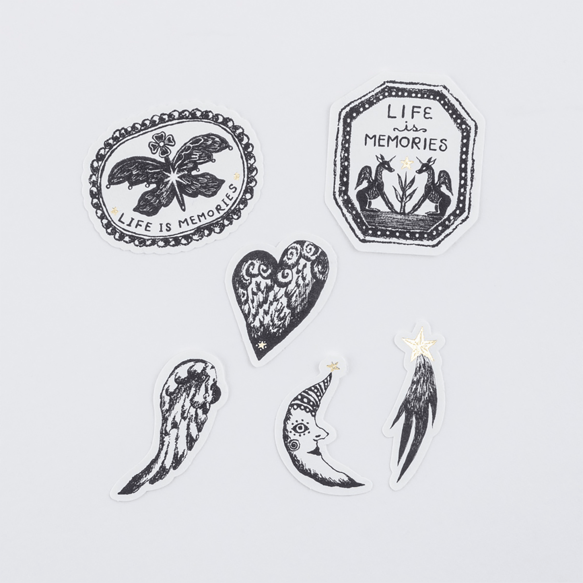Hobonichi Unforgettable Day Stickers - not a dream - Pen Boutique Ltd