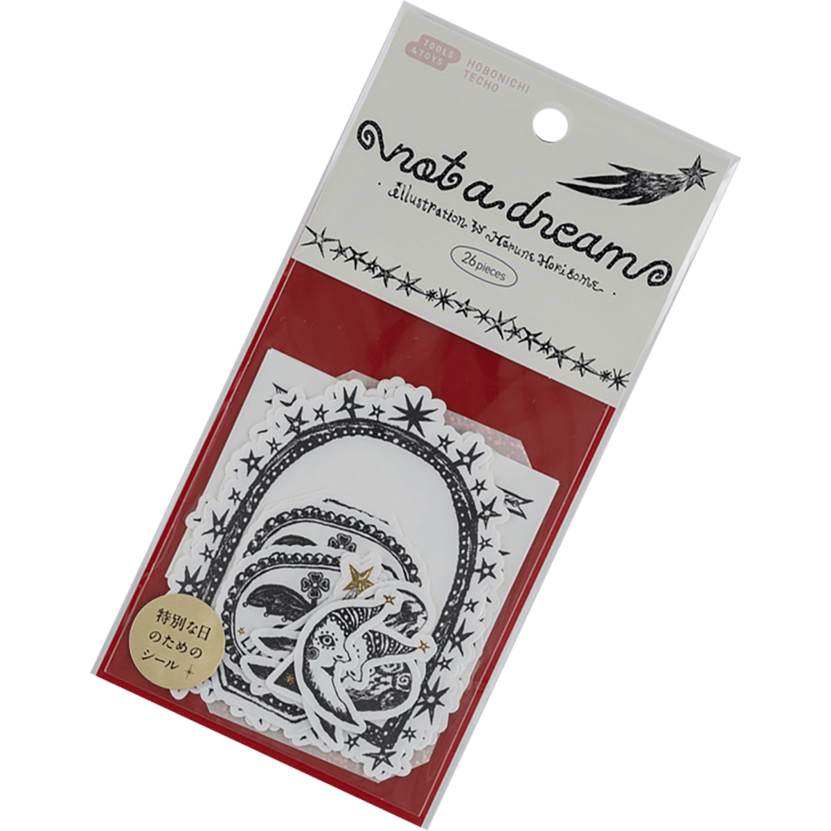 Hobonichi Unforgettable Day Stickers - not a dream - Pen Boutique Ltd