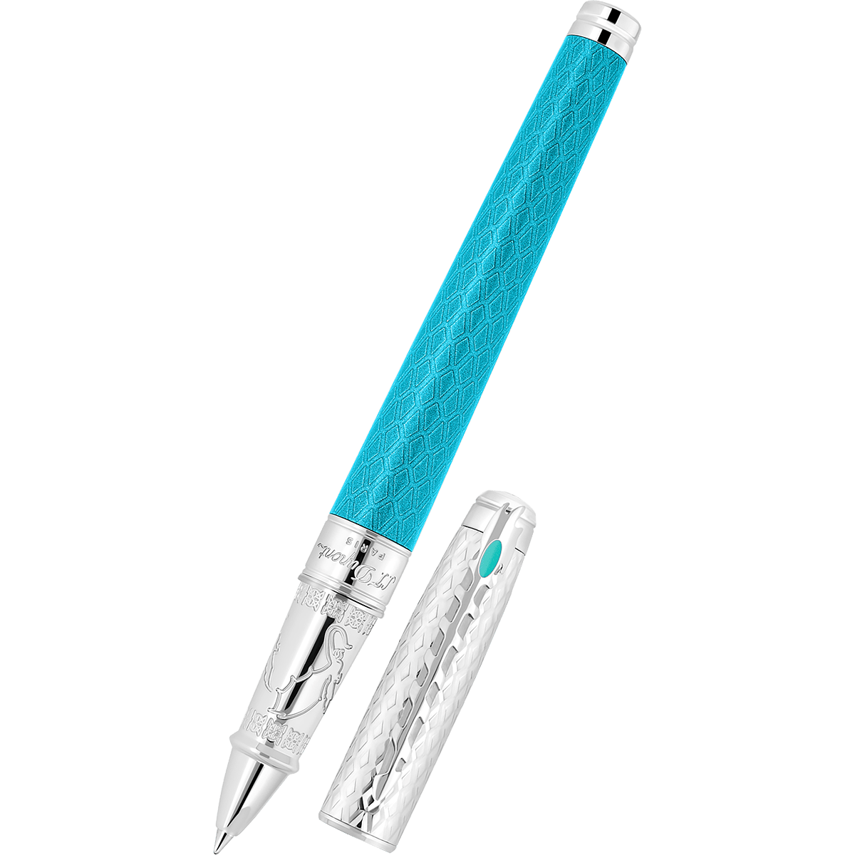On Sale: S T Dupont Line D Rollerball Pen - Eternity Game of Thrones - Ice Blue (Large) - Pen Boutique Ltd