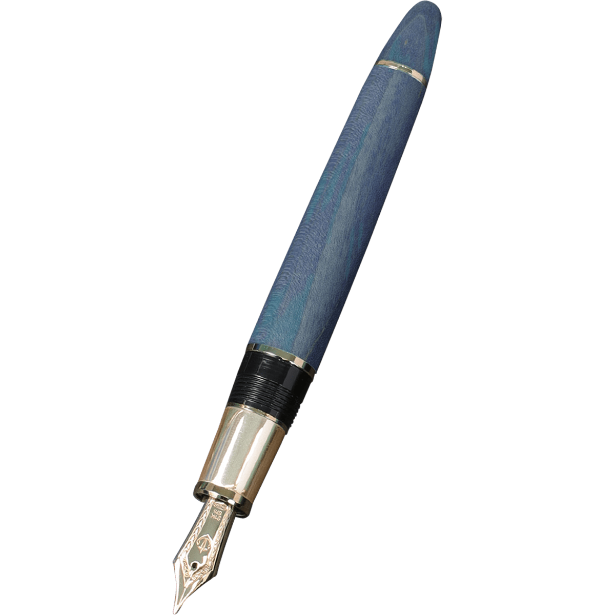 Sailor Bespoke Fountain Pen - Hard Maple Indigo - Pen Boutique Ltd
