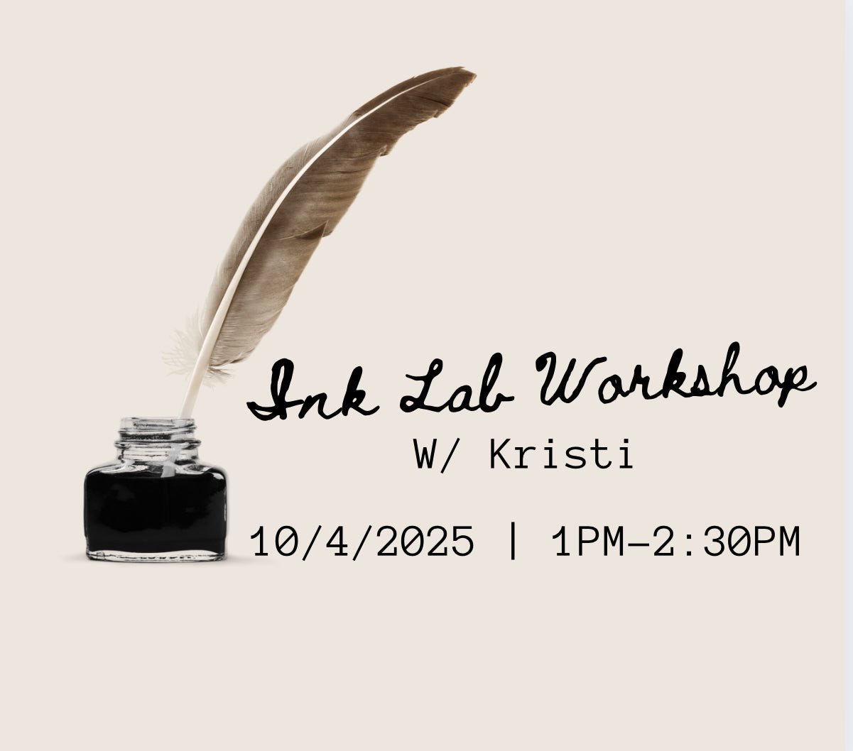 Ink Lab Workshop - Pen Boutique Ltd