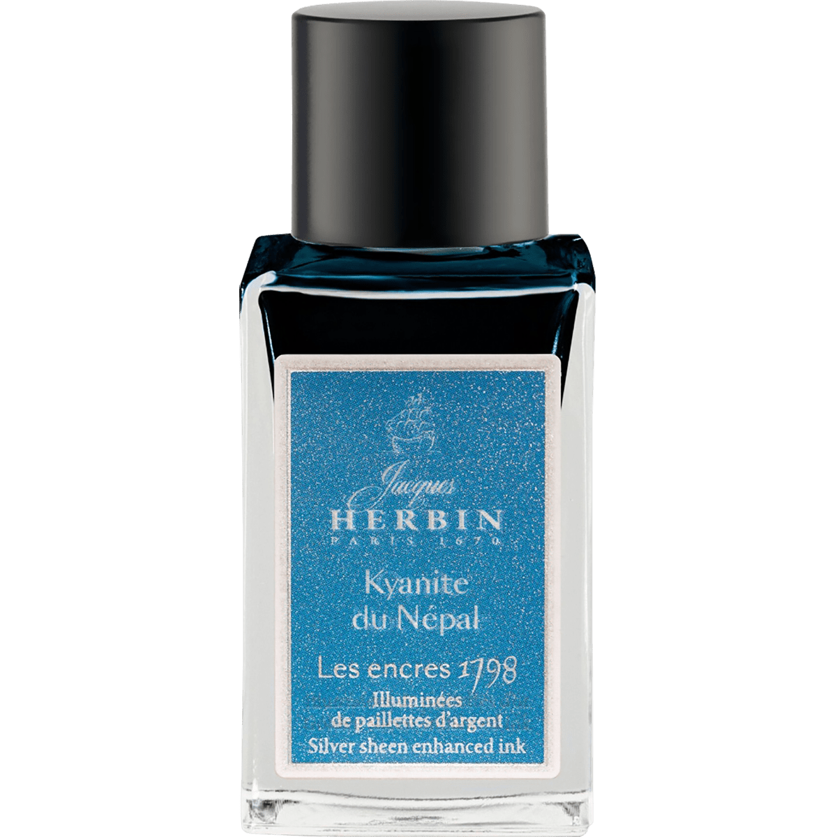 J. Herbin 1798 Anniversary Bottled Ink - Kyanite du Népal - 15ml - Pen Boutique Ltd